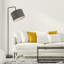 Lampe sur pied arquée 58 po Chattahoochee-350050971