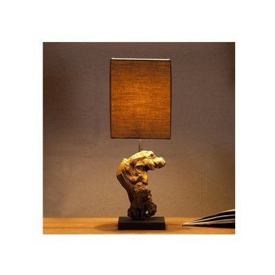 Tayla 45cm Light Brown Table Lamp