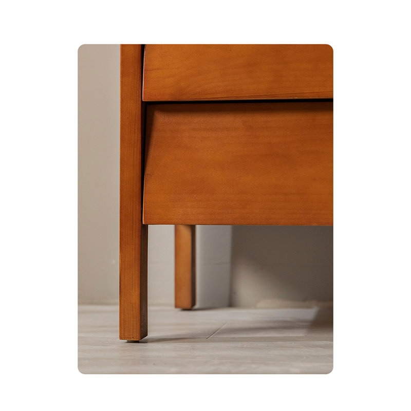 Commode d'appoint nordique de style rétro