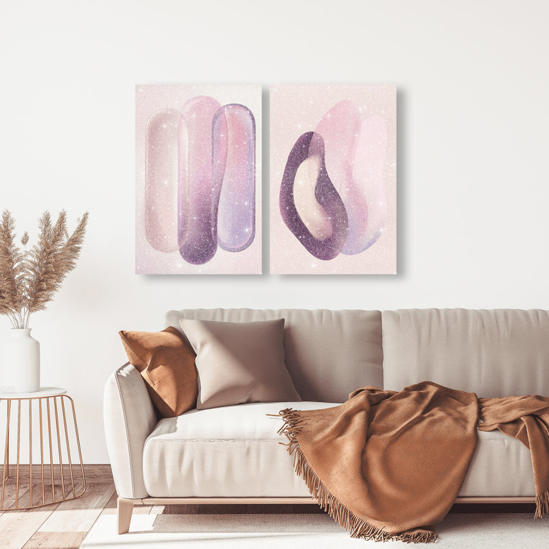 Berry Love Set Set by Oliver Gal, 30"H x 20"W, Gallery Wrapped