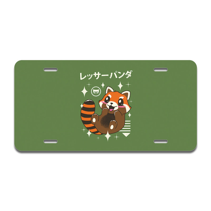 Cadre en aluminium Red Panda Kawaii