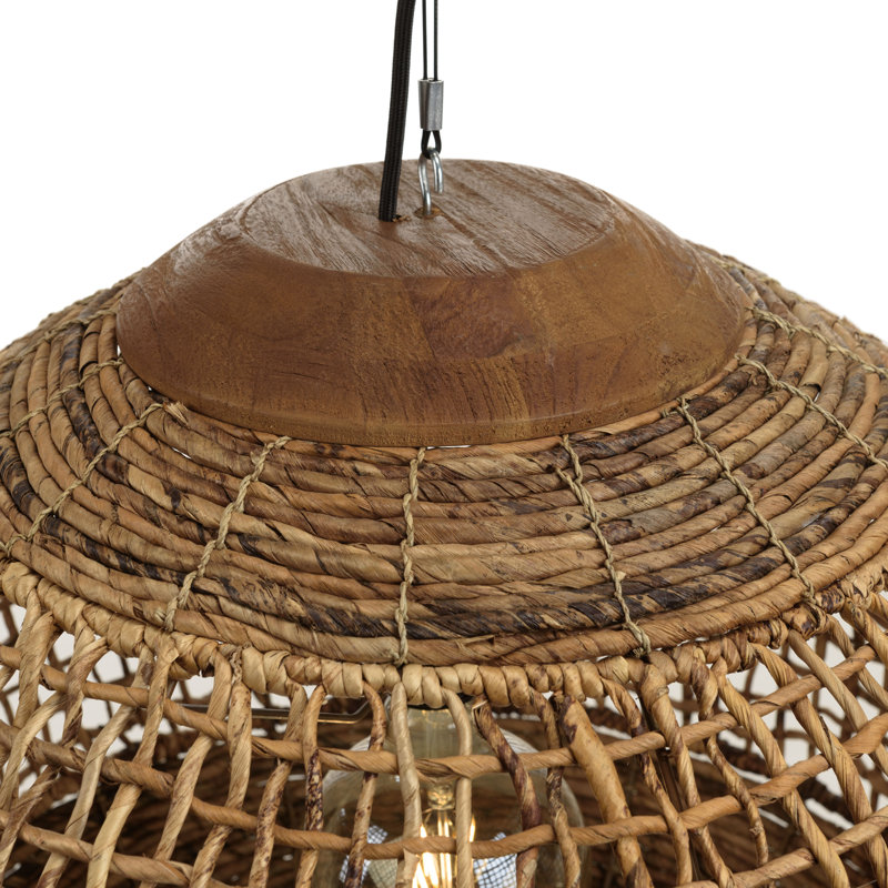 Amania 1 - Light Natural Pendant, 47cm H x 60cm W