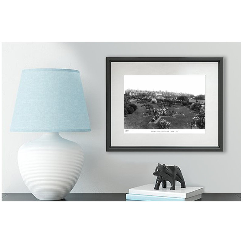 Plymouth, Freedom Park 1904 by Francis Frith - Single Picture Frame Print, 40cm H x 50cm W x 2.3cm D