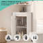 Single Bathroom Vanity with Drop In Ceramic Basin-2070833468