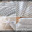 Ensemble de housse de couette à rayures 100% coton lavé MooMee-111720999-105229475