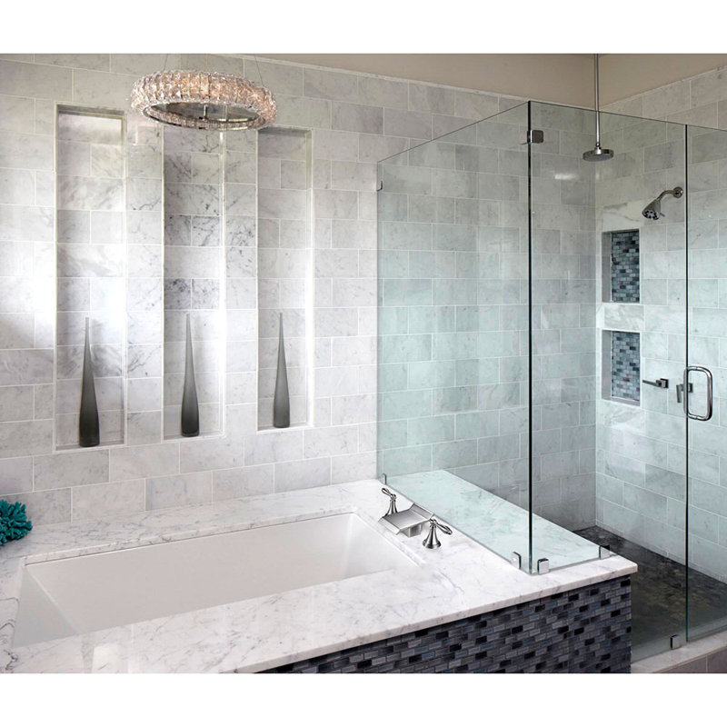 Aquaterior Widespread Single-handle Bathroom Faucet, Brushed Nickel