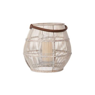 Lanterne d'ouragan Foltz Rattan Baja