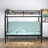 Twin Over Full Metal Bunk Bed, Multi-Function,Black