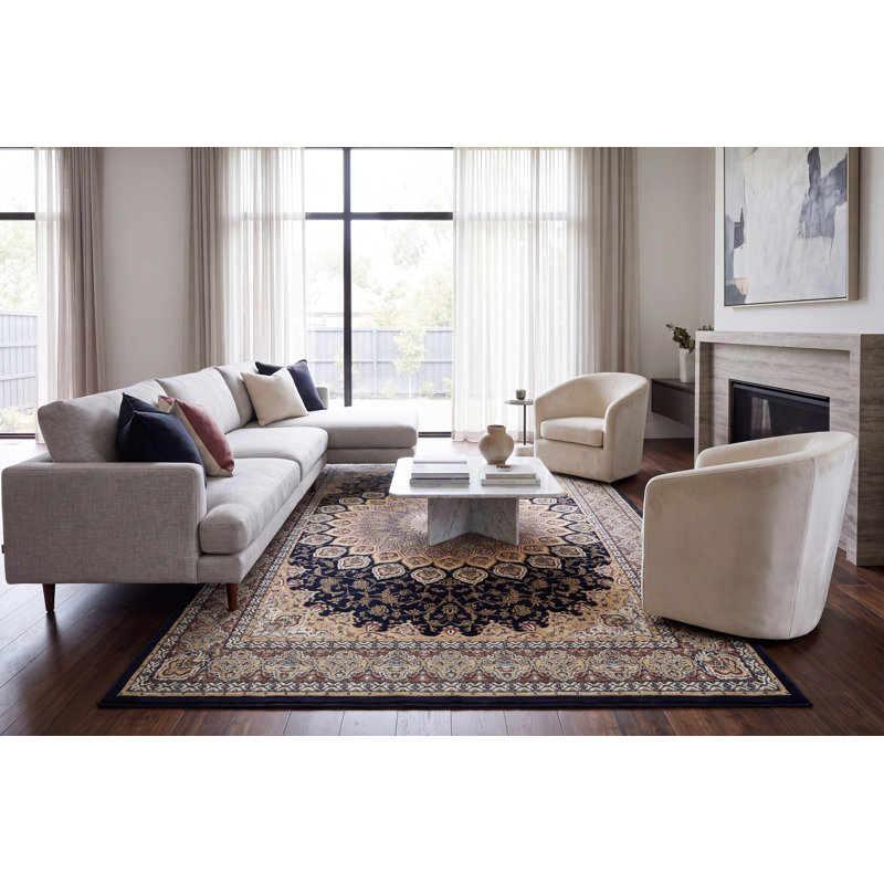 Attell Oriental Indoor Rug, Rectangle 9'2" x 12'10"