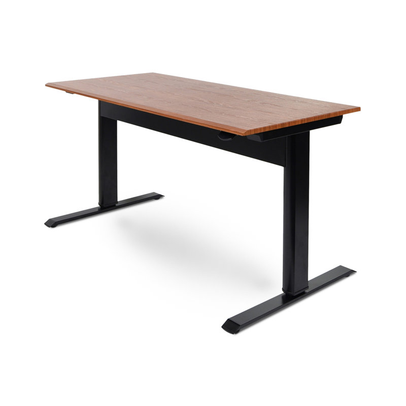 Maceyn Adjustable Metal Base Standing Desk, Black