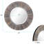 Mourya Solid Wood Round Mirror
