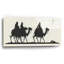 Art mural en verre Union Rustic «Three Kings 3» par Tis the Season-1711329893