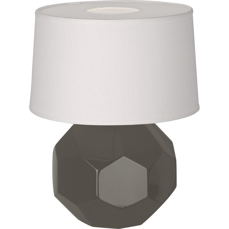 Franklin Table Lamp, 16.5" H x 12.5" W x 12.5" D, Ash
