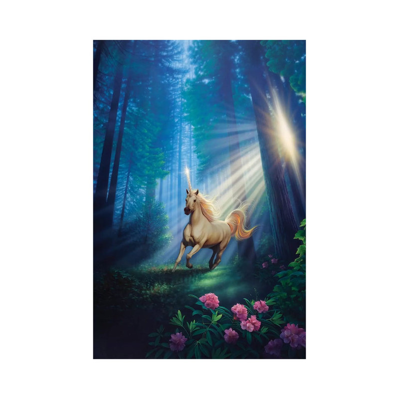 Secret Forest 1 Piece Wrapped Canvas Wall Art, 30.48 cm H x 45.72 cm W