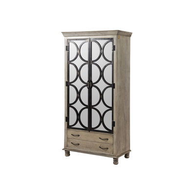 2 Door Solid Wood Wardrobe
