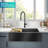 Oletto Pull Down Single Handle Kitchen Faucet-69686779