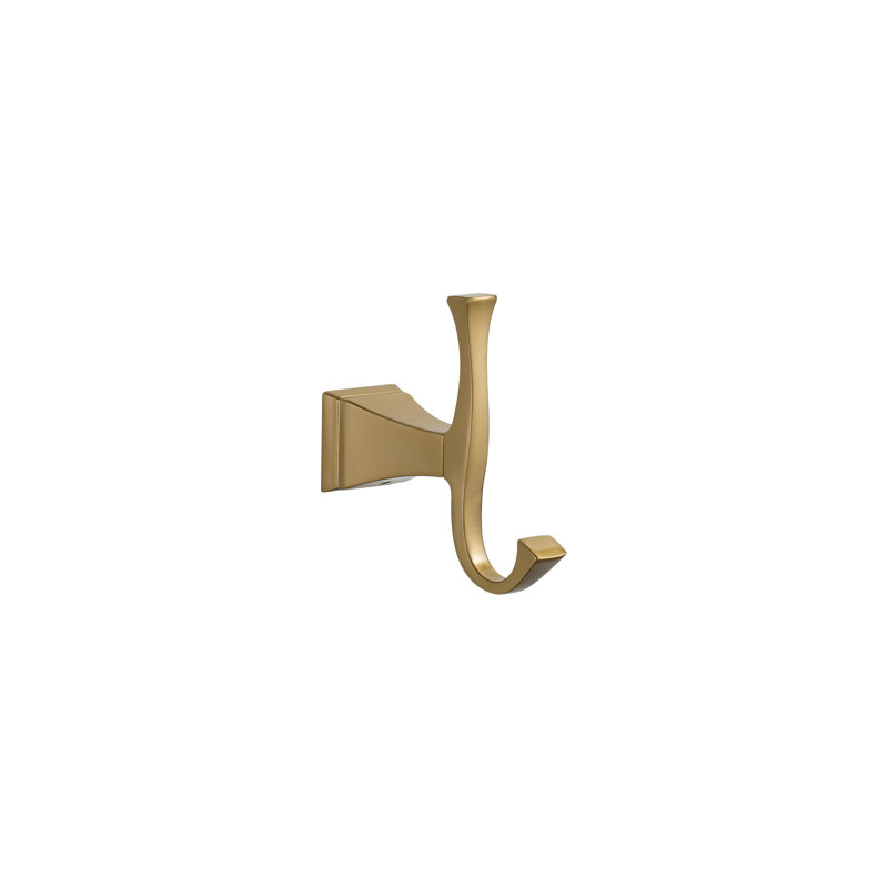 Dryden Wall Mounted Robe Hook, Brilliance Champagne Bronze