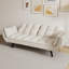 57 pouces convertible beige, confortable pour appartement, 2, réglable, facile à assembler, chambre à coucher, velours doux avec deux postures multiples,-1459835774