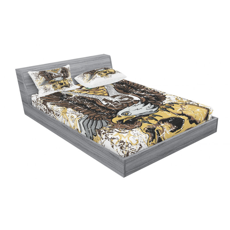 Microfiber Sheet Set, Full/Double Sheet Set with 2 Pillowcases