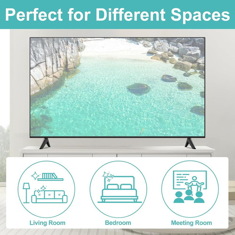 Pieds de remplacement pour meuble télé Vizio