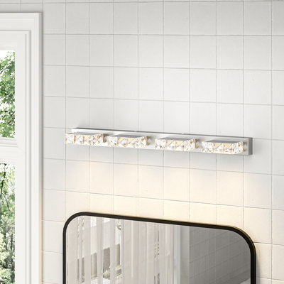 Heideman 4 - Light LED Chrome Armed Sconce