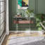 Charnelle 100cm Glass Console Table