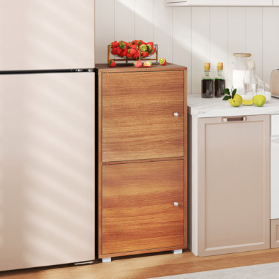 2-Door Storage Cabinet w/ Adjustable Shelves Kitchen Buffet Cabinet w/ 2 Doors by George Oliver