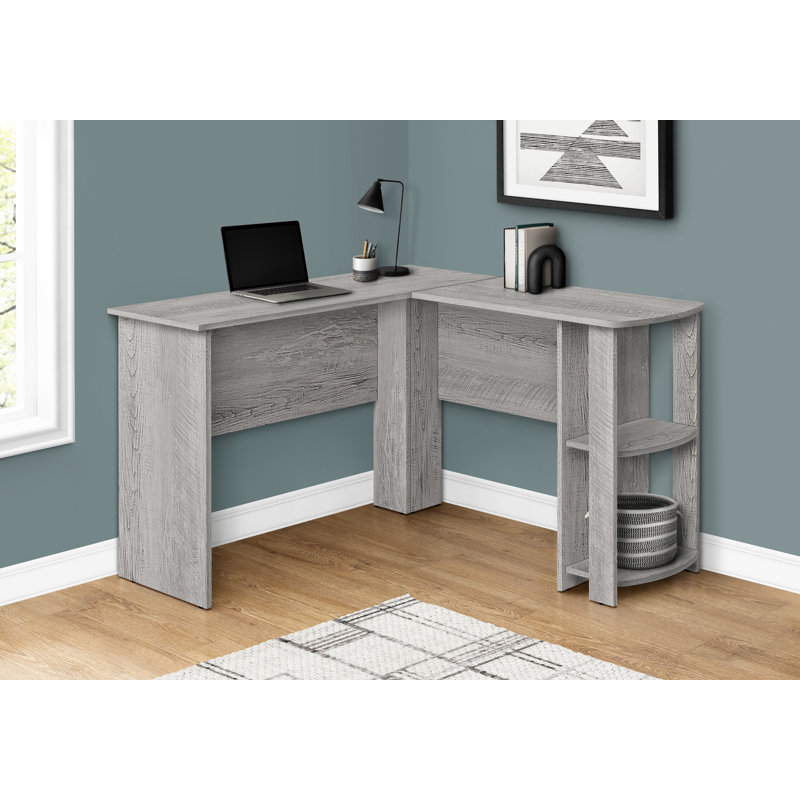 Bureau d'ordinateur (sans les chaises de bureau), Gris