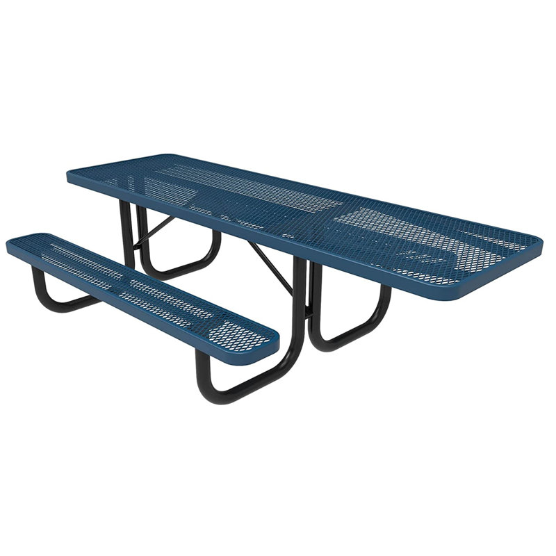 Table de pique-nique en plastique Dimond, Bleu clair
