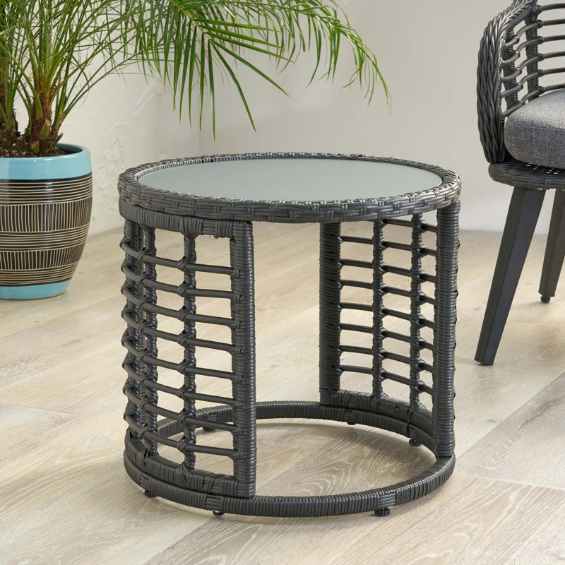 Table d'appoint Taranto, Gris