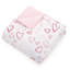 Ensemble de courtepointe réversible rose Desiree Hearts-256580769