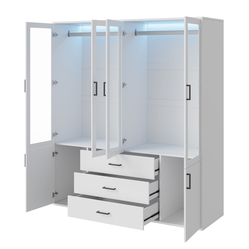 4 Door Wardrobe