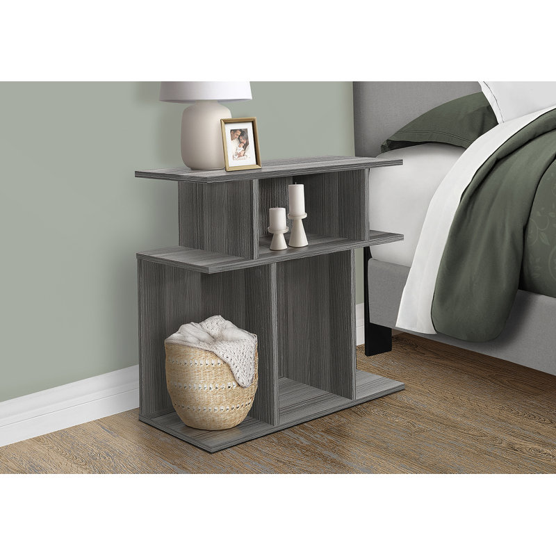 Table d'appoint polyvalente convenant aux côtés, aux extrémités, aux tables de chevet et aux lampes dans le salon et la chambre à coucher avec un design contemporain