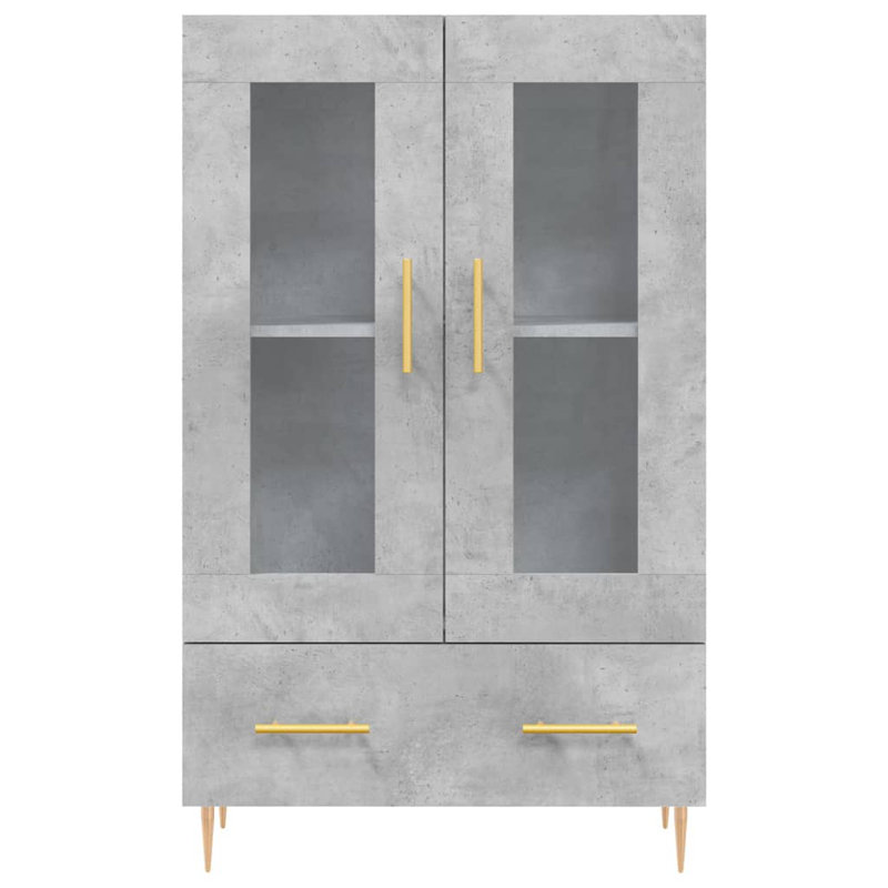 Ascalon 69.5cm Sideboard, Concrete Oak