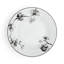 Black Orchid Handmade Porcelain Dinner Plate