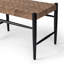 Wyatt Bench-Drifted Matte Black Water-based