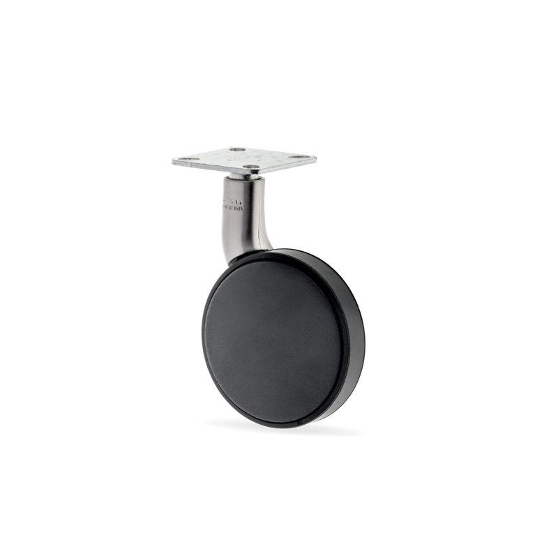 Roulette, Nickel satiné / noir