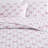 Maisy Bows Mauve White All-Season Embellished Ruffle Reversible Quilt Set-113277905-113277906