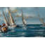 Hand-painted acrylic painting from coast to coast