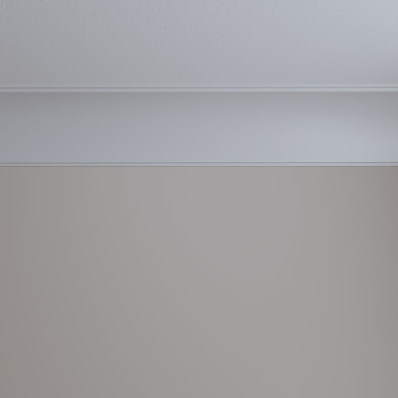 6 1/4"H x 6 1/4"P x 8 7/8"F x 94 1/2"L Classic Crown Moulding