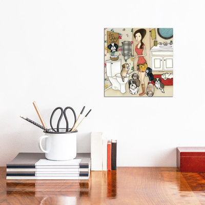 For Shihtz Sake by Jamie Morath - Painting on Canvas