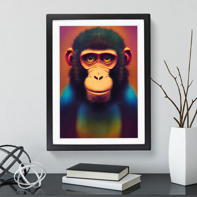 XV1022-5331X Wonderful Monkey - Single Picture Frame Print