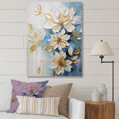 Poinsettias Crafted Delights IV, reproduction d'art sur toile