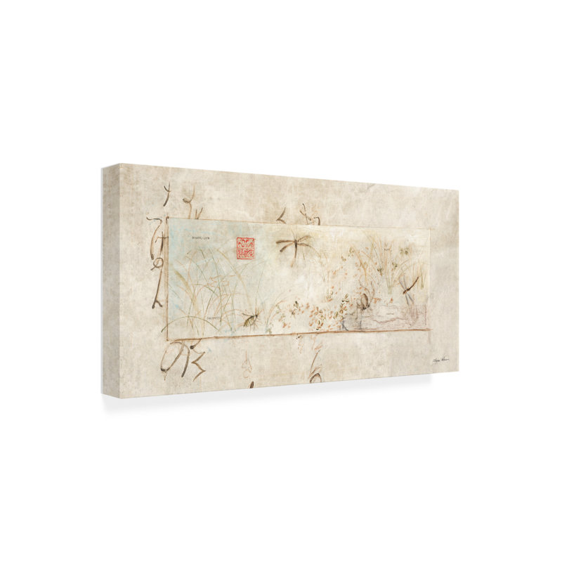 Art sur toile, libellules bolognaises Cheri Blum, H 10 po x l 19 po