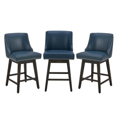 Arvelle Swivel Upholstered Counter Stool
