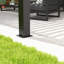 Cadre et persiennes en aluminium 10 x 13 pi Pergola 8610C