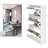 12 Pair Shoe Storage Cabinet-741401544