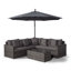 Yancey 5 Seater Rattan Corner Sofa Set-40476579