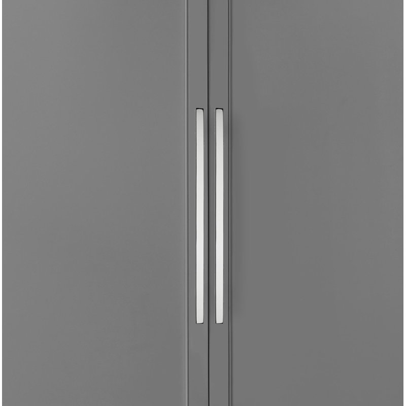 Poignée d'électroménager Chypre, Nickel satiné, 12"