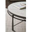 Spencer London Round Metal Cocktail Table